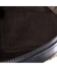 Pre-Owned Gucci Small Zip Pocket Backpack Gg Coated Canvas