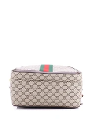 Pre-Owned Gucci Medium Ophidia Backpack Gg Coated Canvas