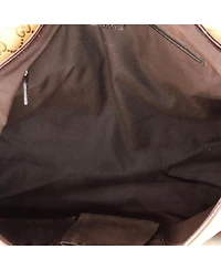 Pre-Owned Gucci Medium Web Strap Flap Messenger Gg Canvas