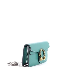 Pre-Owned Gucci Super Mini Dionysus Bag Leather