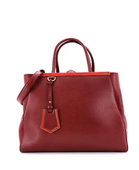 Pre-Owned Fendi Medium 2Jours Bag Leather