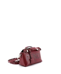 Pre-Owned Fendi Mini Logo By The Way Satchel Embossed Leather