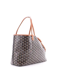 Pre-Owned Goyard Chien Gris Pet Carrier Tote Coated Canvas