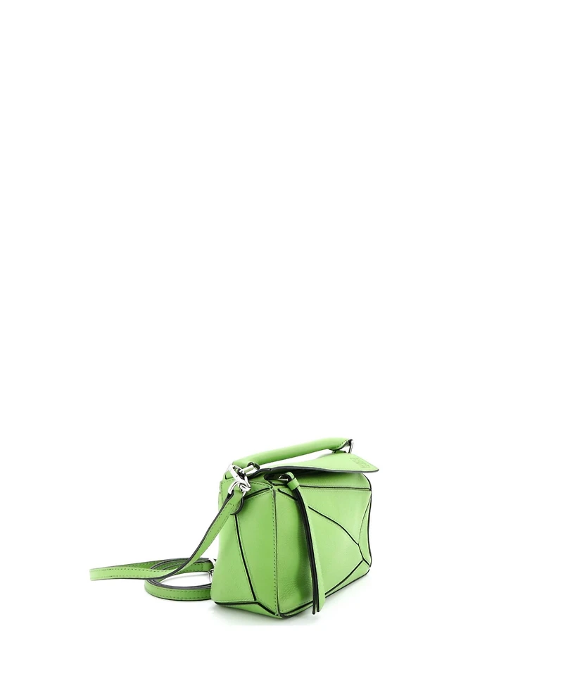 Pre-Owned Loewe Mini Puzzle Bag Leather