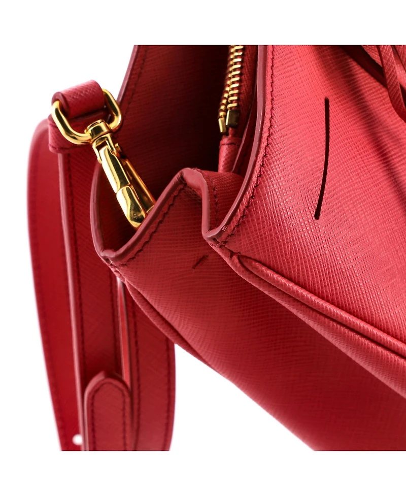 Pre-Owned Prada Medium Gardener's Tote Saffiano Leather