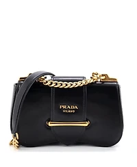 Pre-Owned Prada Medium Sidonie Chain Shoulder Bag City Calf