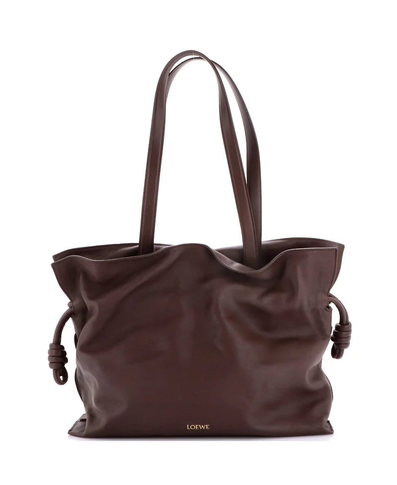 Pre-Owned Loewe Large Flamenco Knot Bag Leather