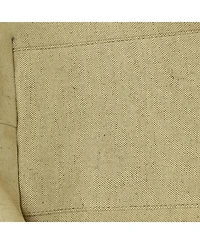 Pre-Owned Prada Large Logo Tote Linen Blend