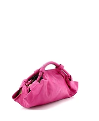 Pre-Owned Loewe Front Pocket Nappa Aire Hobo Leather