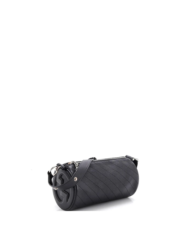 Pre-Owned Gucci Small Blondie Shoulder Bag Diagonal Quilted Leather