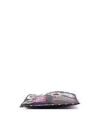 Pre-Owned Gucci Night Courrier Pouch Gg Coated Canvas with Applique