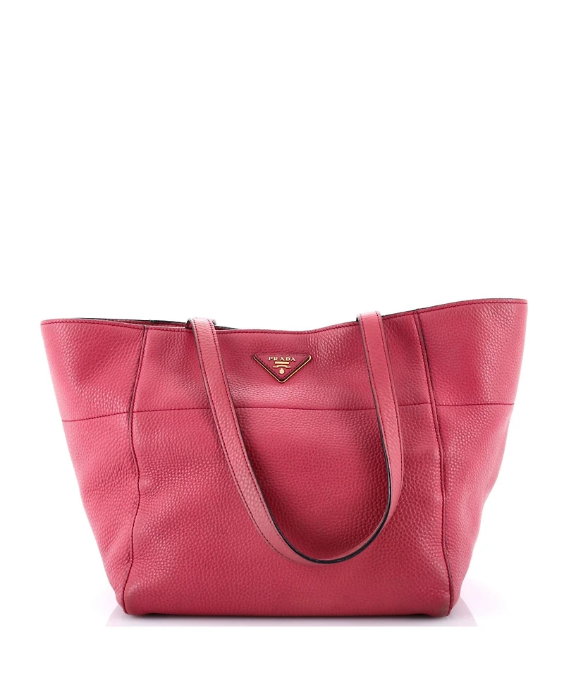 Pre-Owned Prada Mini Open Tote Vitello Daino