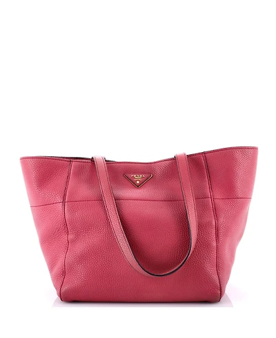 Pre-Owned Prada Mini Open Tote Vitello Daino