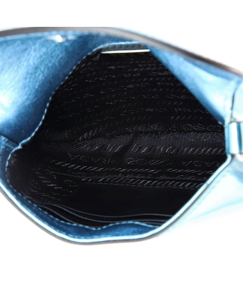 Pre-Owned Prada Mini Cleo Flap Shoulder Bag Spazzolato Leather