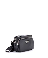 Pre-Owned Prada Small Front Pocket Camera Bag Saffiano Leather
