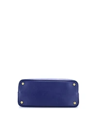 Pre-Owned Prada Medium Cuir Double Tote Saffiano Leather