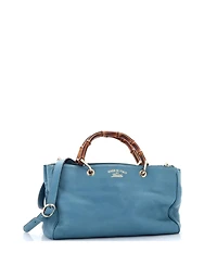 Pre-Owned Gucci Medium Bamboo Shopper Tote Leather