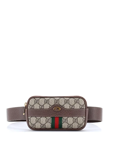 Pre-Owned Gucci Small Ophidia Belt Bag Gg Coated Canvas