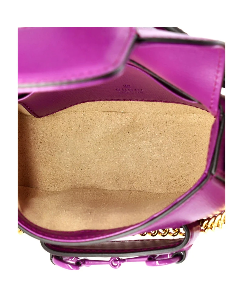 Pre-Owned Gucci Horsebit 1955 Flap Wallet with Strap Leather