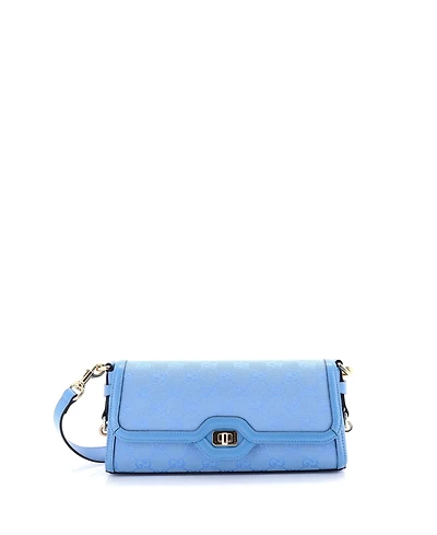 Pre-Owned Gucci Small Luce Shoulder Bag Canvas