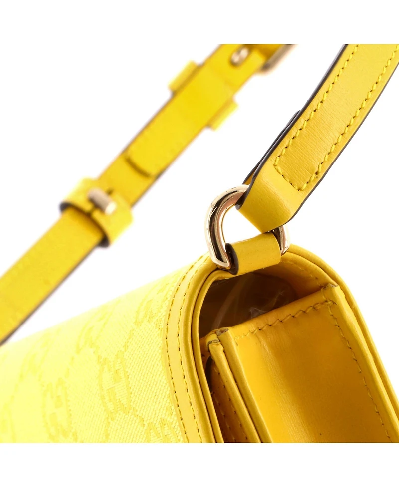 Pre-Owned Gucci Mini Luce Shoulder Bag Gg Canvas