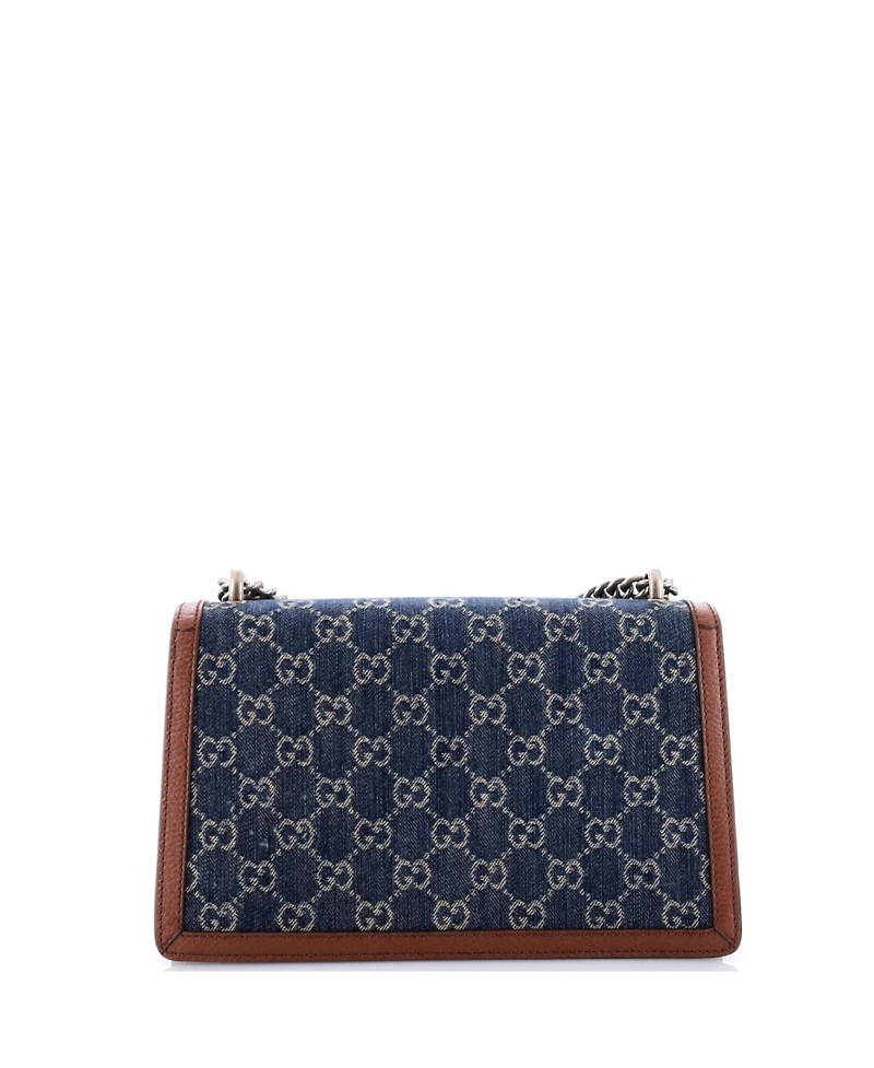 Pre-Owned Gucci Small Dionysus Bag Gg Denim