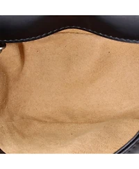 Pre-Owned Gucci Mini Gg Marmont Flap Belt Bag Matelasse Leather