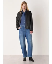 Whistles Women's Pocket Detail Cotton Shirt