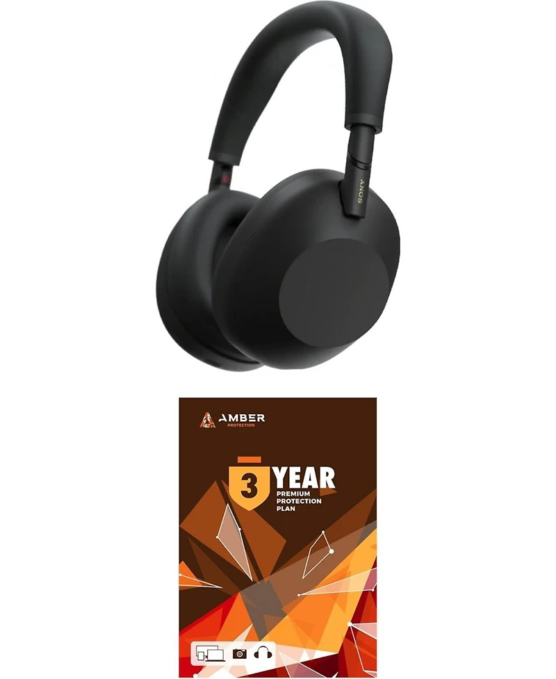 Sony Wh-1000XM6 Wireless Noise Cancelling Headphones with a 3 Year Amber Protection Plan (2025)