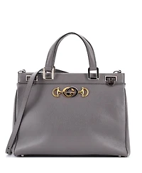 Pre-Owned Gucci Medium Zumi Top Handle Bag Leather