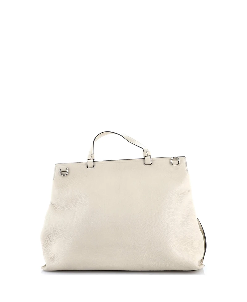 Pre-Owned Gucci Large Bamboo Daily Top Handle Bag Leather