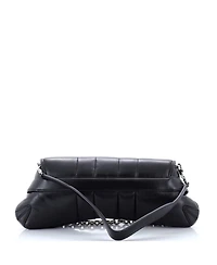 Pre-Owned Gucci Horsebit Chain Shoulder Bag Vertical Quilted Leather