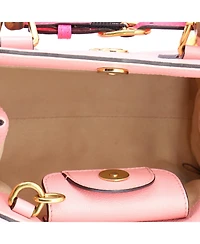 Pre-Owned Gucci Mini Diana Nm Bamboo Handle Tote Leather