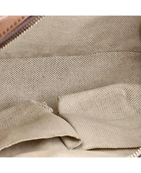 Pre-Owned Gucci Small Soho Chain Zip Shoulder Bag Patent