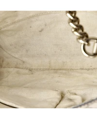 Pre-Owned Gucci Medium Emily Chain Flap Bag Guccissima Leather