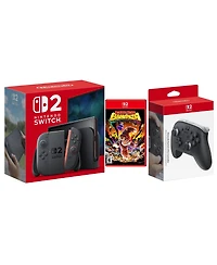 Nintendo Switch 2 Console with Donkey Kong Bonanza and Pro Controller Bundle