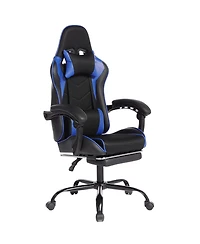Streamdale Furniture Ergonomic Gaming Chair with Footrest & Lumbar Support