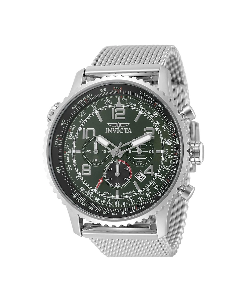 Invicta Men's 49752 Aviator Quartz Chronograph Dial Watch