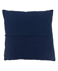 Saro Lifestyle Rope Stitch Stripe Decorative Pillow, 20" x 20"