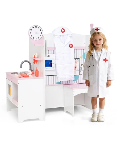 Mecale Kids' Adjustable Height Doctor Play Set