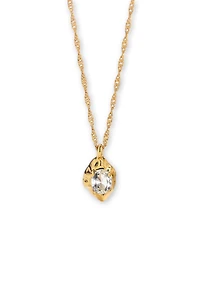 Emerald Green Pendant Necklace