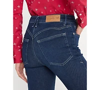 Good American Women's Dolly Joleans Flare Jeans