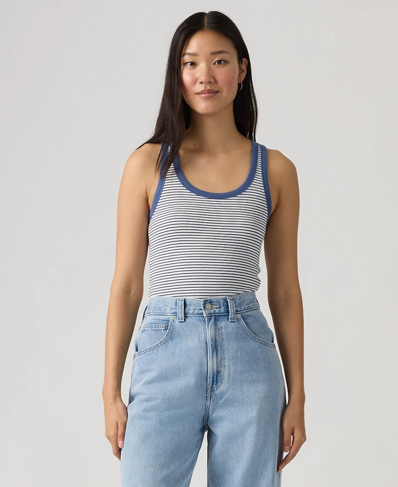 Levi's Women's Slim-Fit Crew Neck Tank Top