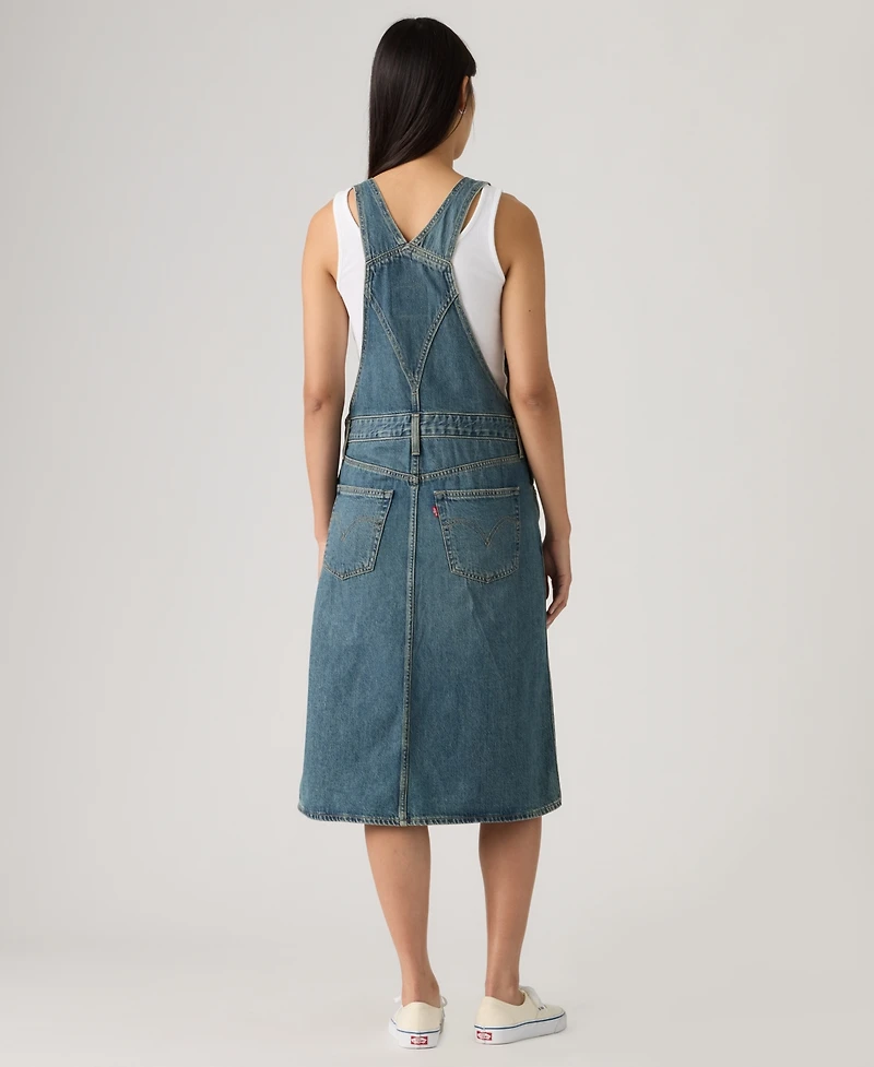 Levi's Women's Relaxed Fit Sleeveless Skirtall Dress