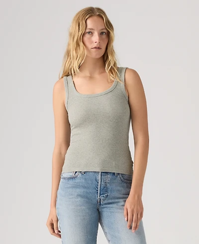 Levi's Women's Slim-Fit Crew Neck Tank Top