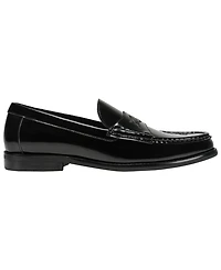 Karl Lagerfeld Men's Embroidered Logo Slip-On Loafers