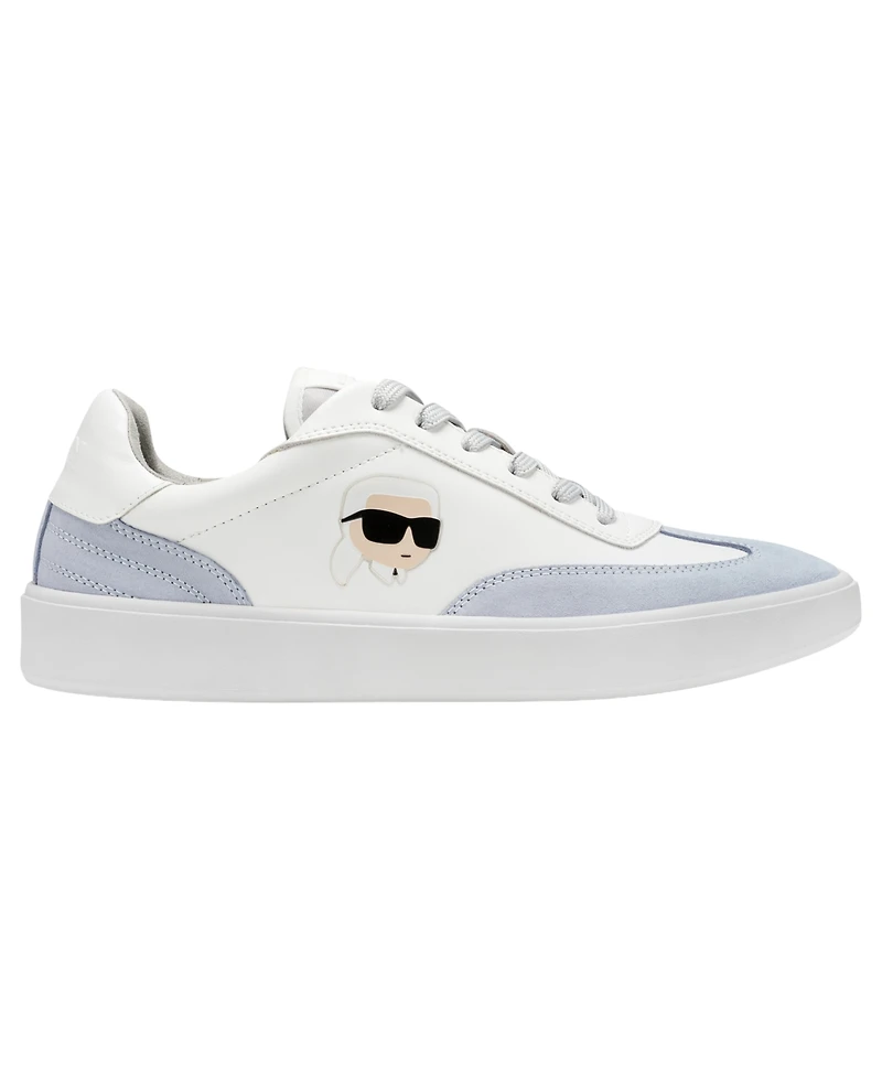 Karl Lagerfeld Men's Side Logo Lace-Up Sneakers