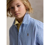 Polo Ralph Lauren Boys' 8-20 The Bayport Point-Collar Seersucker Jacket