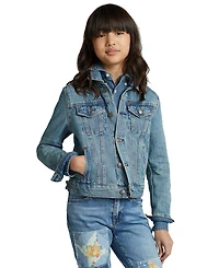 Polo Ralph Lauren Girls' 7-16 Denim Trucker Jacket