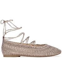 On 34th Women's Lace Up Round Toe Flats, Macy's Exclusive